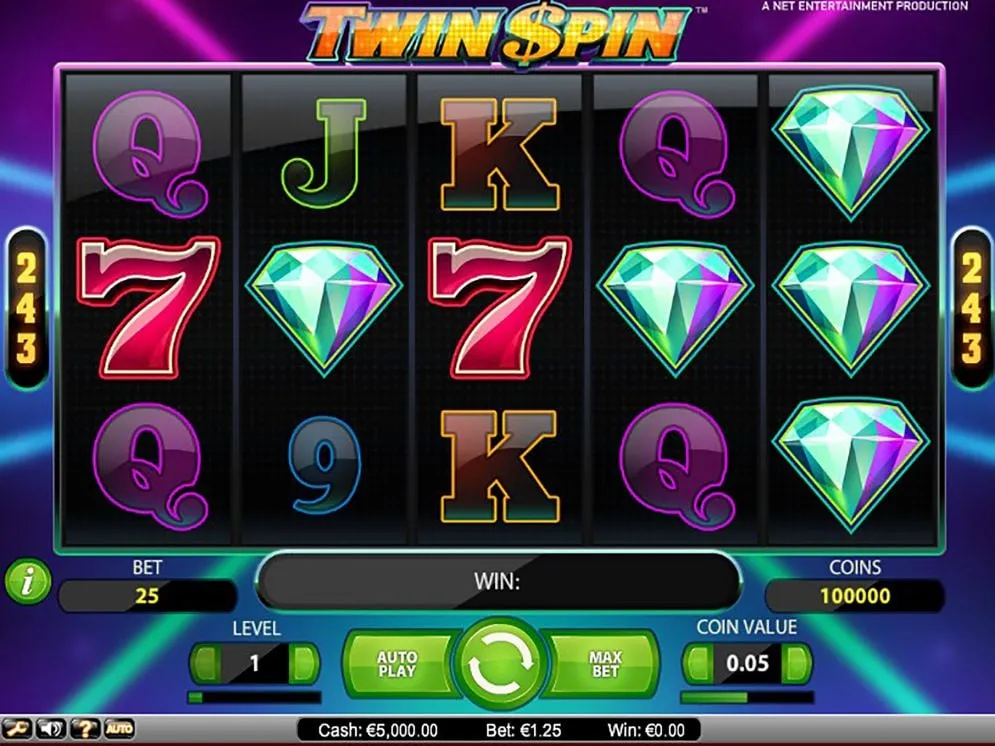 Twin Spin Slot Play