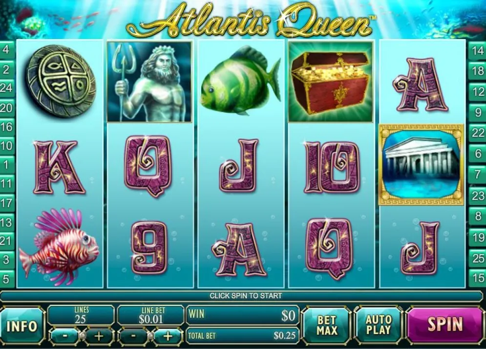 Atlantis Queen Slot Review