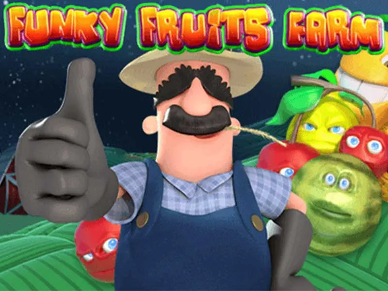 Funky Fruits Farm Slot Logo