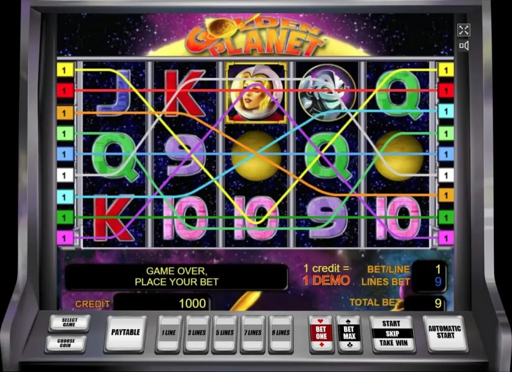 Golden Planet Slot Review