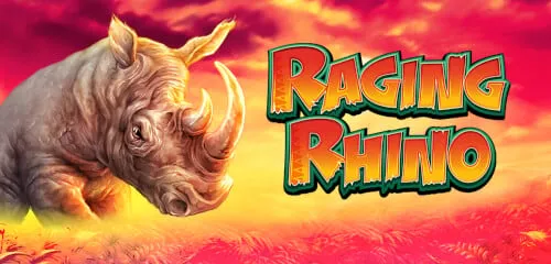 Raging Rhino Slot Logo