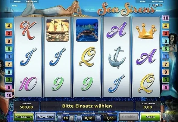 Sea Sirens Slot Review