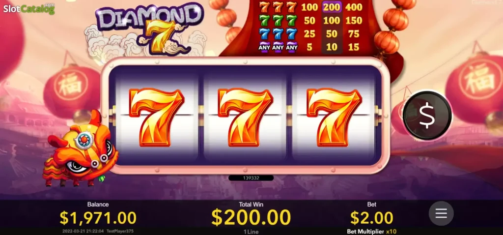 Diamond 7 Slot Review