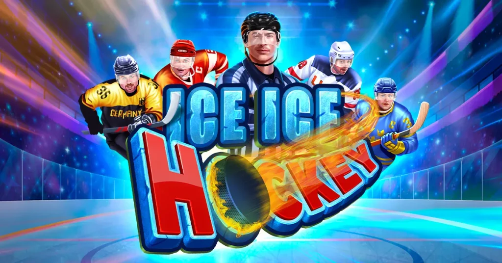 Ice Hockey Slot Logo