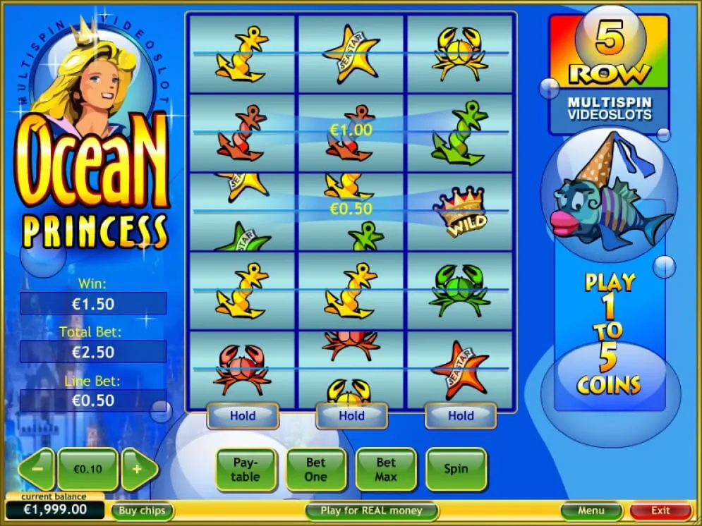 Ocean Princess Slot Review