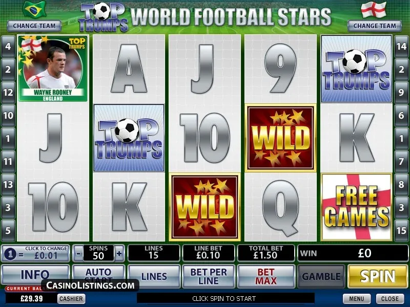 World Football Stars Slot Review