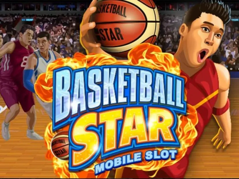 Basketball Star Slot Logo