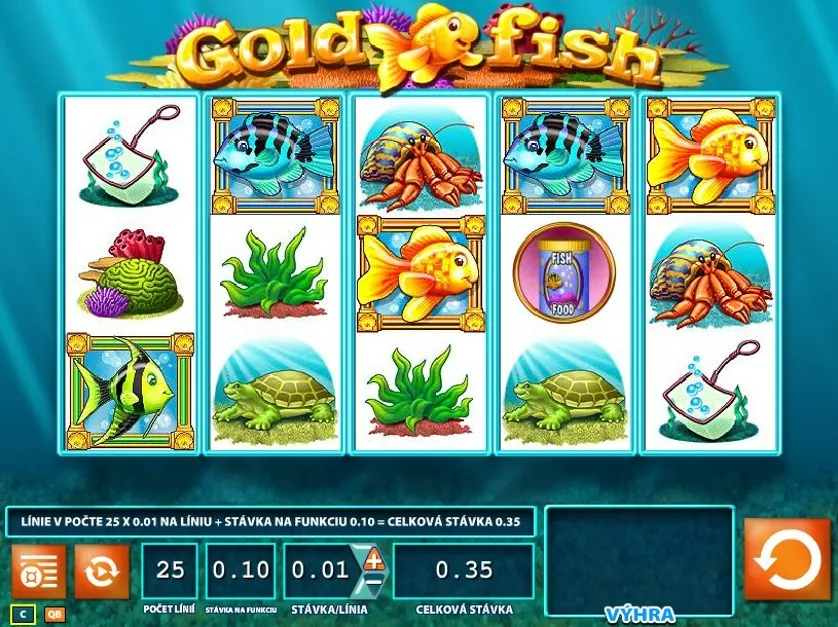 Gold Fish Slot Logo Review