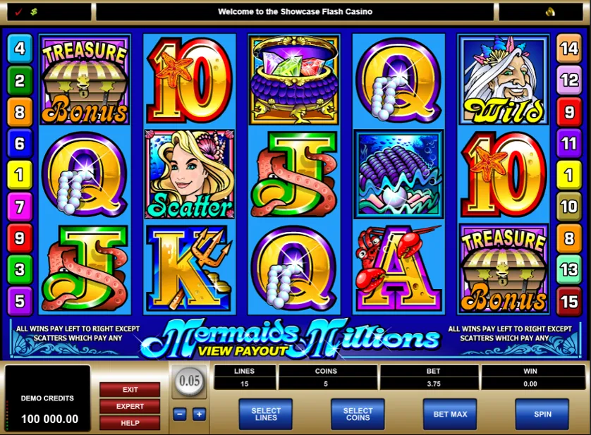 Mermaids Millions Slot Review