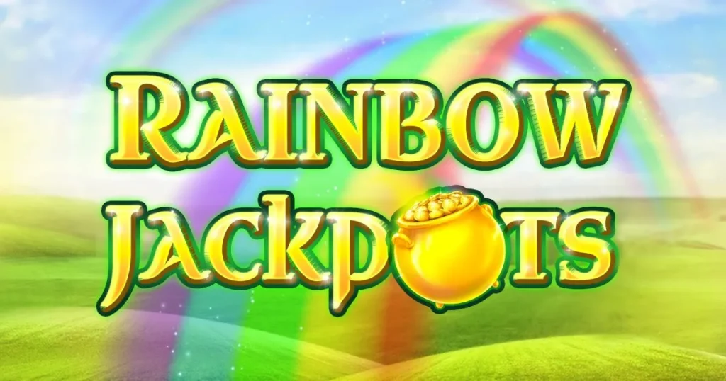 Rainbow Jackpots Slot Logo