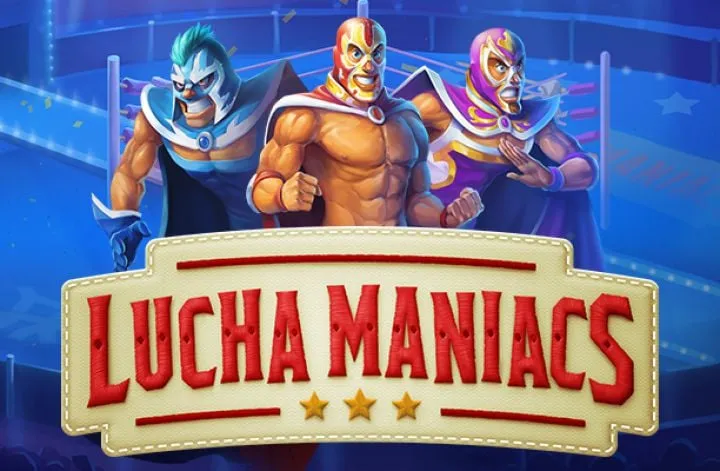 Lucha Maniacs Slot Logo