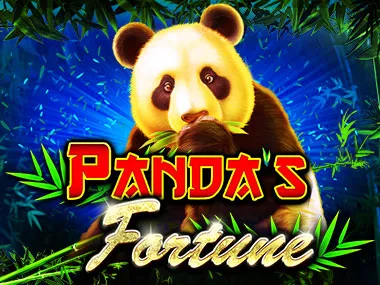 Panda's Fortune Slot Logo