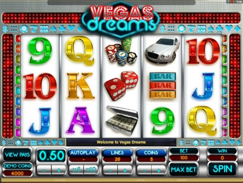 Vegas Dreams Slot Review