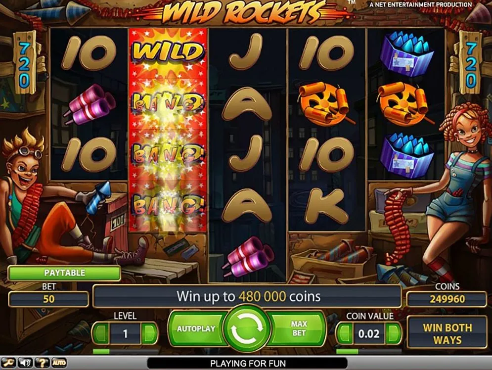 Wild Rockets Slot Review