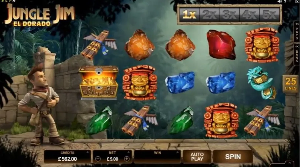 jungle jim el dorado slot Review