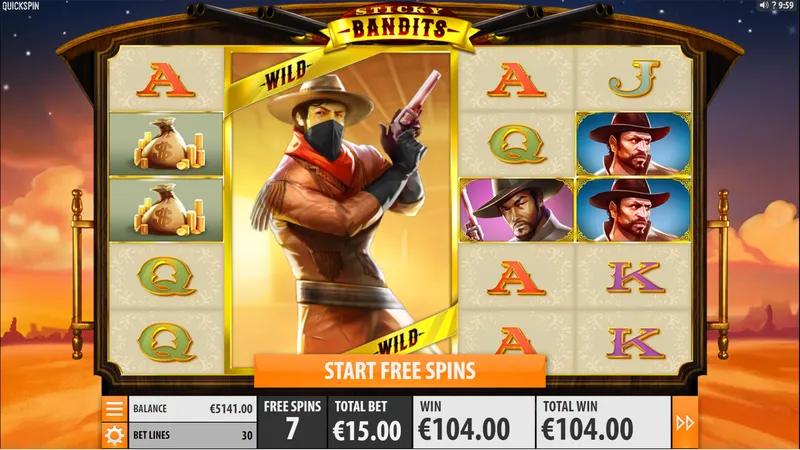 Sticky Bandits Slot Review