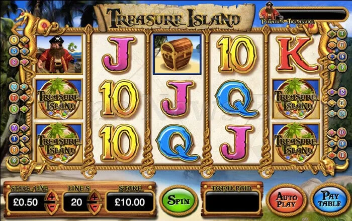 Treasure Island Slot Review