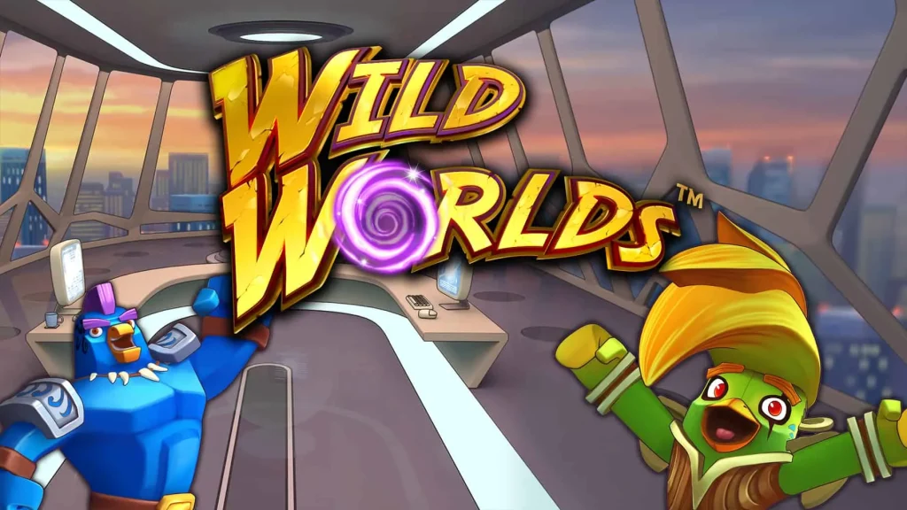 Wild Worlds Slot Logo