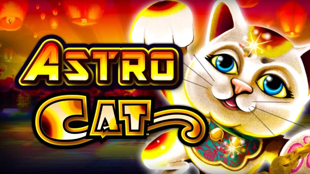 Astro Cat Slot Logo