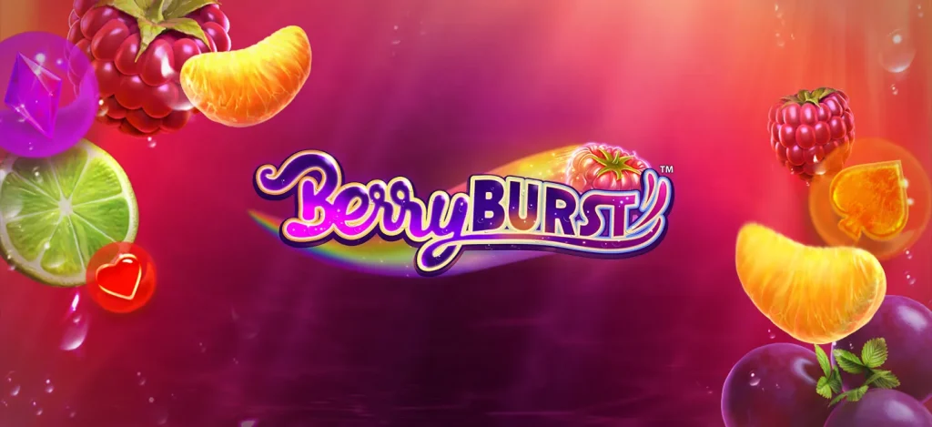 Berry Burst Slot Logo