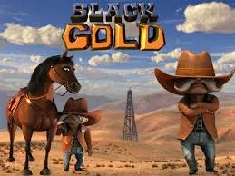 Black Gold Slot Logo