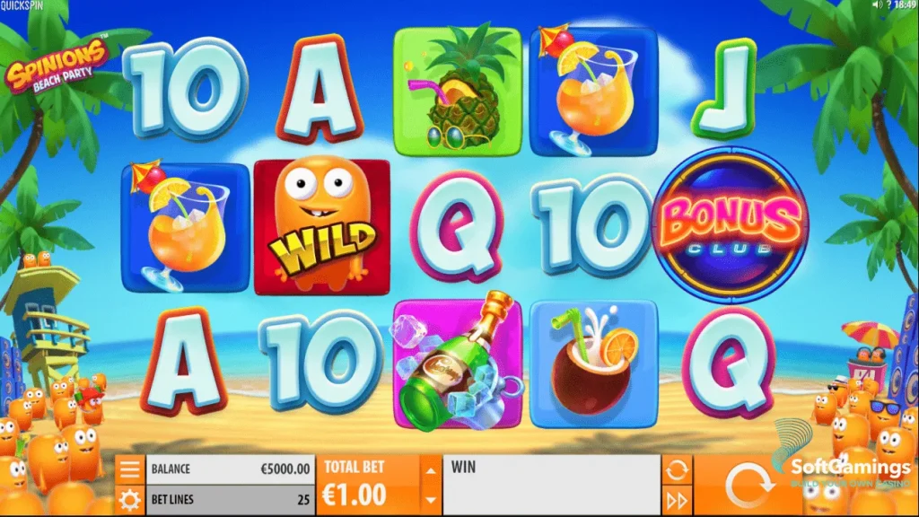 Spinions Beach Party Slot Review