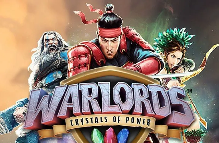 Warlords Crystals of Power Slot Logo