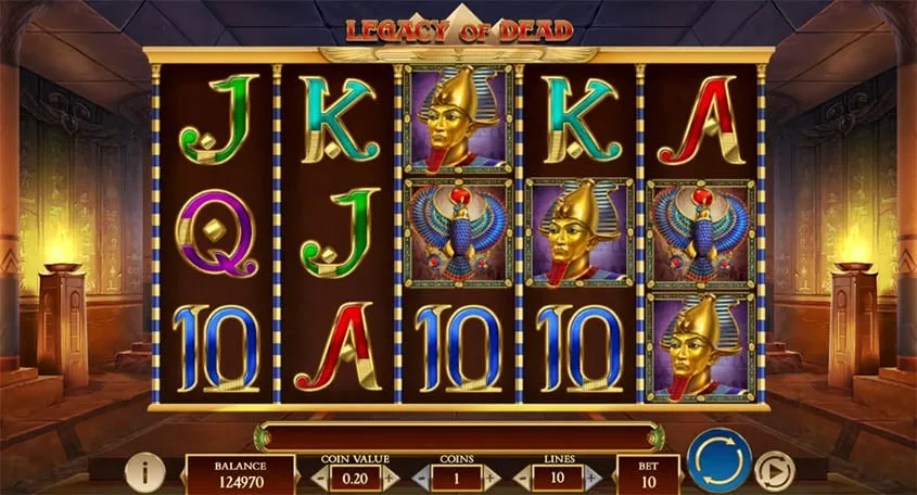 Legacy of Dead Slot Review