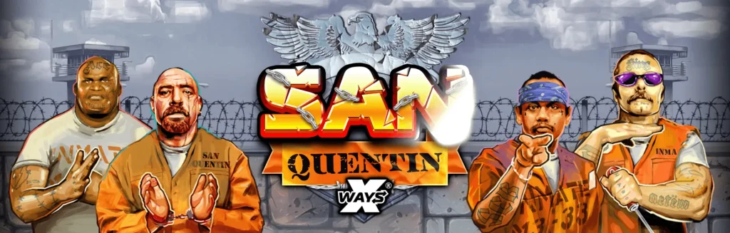 San Quentin xWays Slot Logo