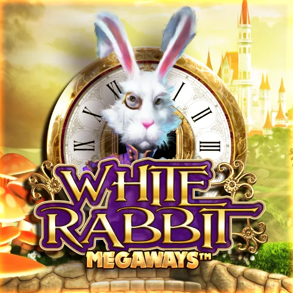 White Rabbit Megaways Slot Logo