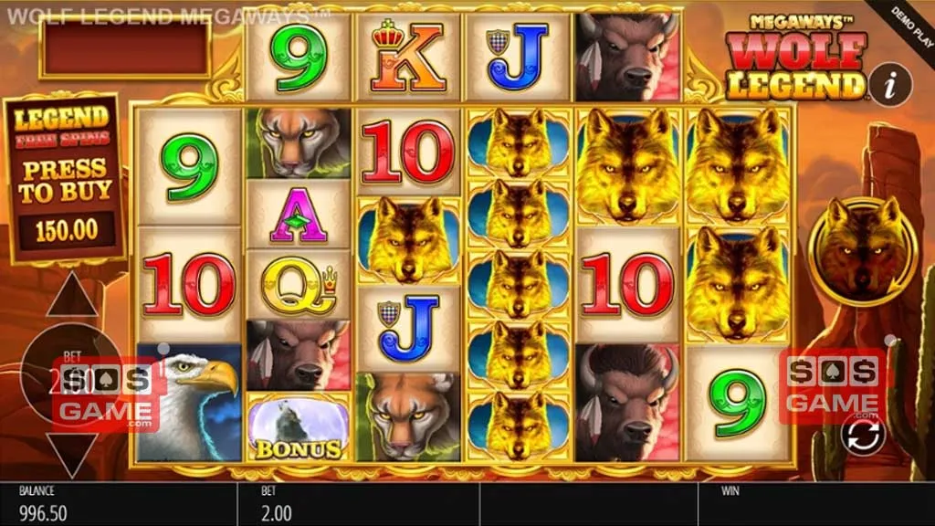 Wolf Legend Megaways Slot Review