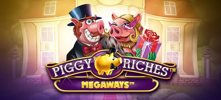 Piggy Riches Megaways Slot Logo