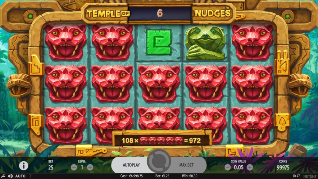 Temple of nudges Slot Review